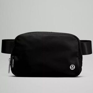 lululemon 1L Black Everywhere Belt Bag Fanny Pack Water Repellent